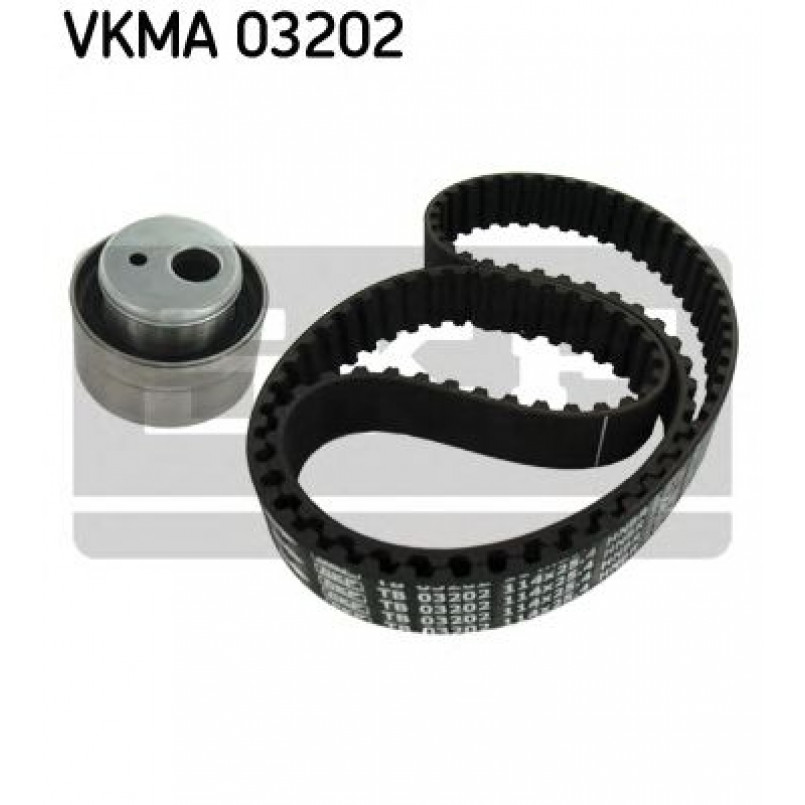 VKMA 03202 SKF Комплект (ремінь+ролики)